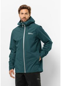 Jack Wolfskin Herren Funktionsjacke "HIGHEST PEAK 3L JKT M", grün, Gr. S, OBERSTOFF: 100% POLYESTER Futter: 100% POLYESTER, Jacken
