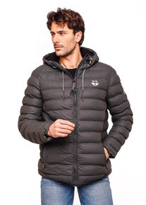STONE HARBOUR Herren Winterjacke "Zaharoo", grau, sportlich, Gr. L, Obermaterial: 100% Polyester, Futter: 100% Polyester, Wattierung: 100% Polyester,