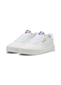 Puma Sneaker "Carina 2.0 GirlPower Sneakers Damen", Gr. 38, weiß, Obermaterial: Synthetik, Textil; Futter: Textil; Innensohle: Textil; Laufsohle: