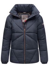 Navahoo Damen Steppjacke "Schokolinaa 14", blau, modisch, Gr. XXXL, Obermaterial: 100% Polyester, Innenfutter: 100% Polyester, Wattierung: 100%