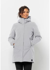 Jack Wolfskin Damen Funktionsmantel "SALIER COAT", grau, Gr. XS, OBERSTOFF 100% POLYESTER, FUTTER 100% POLYESTER FÜLLUNG 100% POLYESTER, Mäntel