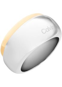Calvin Klein Damen Ring-Set "REFINE, 35000615C,D,E", 56, Edelstahl, 12mm, gold, Edelstahl, Fingerringe