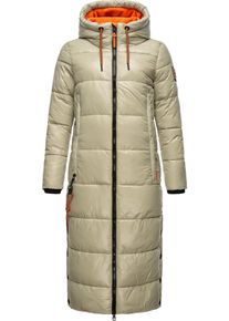 Navahoo Damen Steppmantel "Schmuseengel", grau, modisch, Gr. M, Obermaterial: 100% Nylon, Futter: 100% Polyester, Wattierung: 100% Polyester,