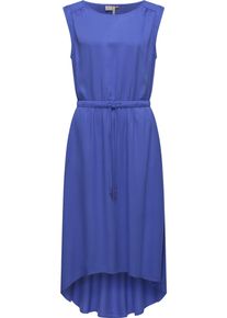 Ragwear Damen Sommerkleid "Sirocco", blau, modisch, Gr. XXL, Material: 100% Viskose, Kleider, stylisches Shirtkleid mit Taillenband