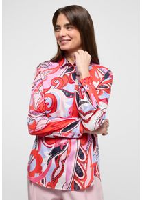 Eterna Damen Hemdbluse "REGULAR FIT", pink, casual, Gr. 42, 100% cotton, Blusen, EASY IRON (bügelleicht)