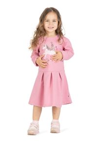 SALT & PEPPER SALT AND PEPPER Mädchen Jerseykleid "Unique", rot, casual, Gr. 140, 95% Baumwolle, 5% Elasthan, Kleider, mit süßem Einhorn-Motiv