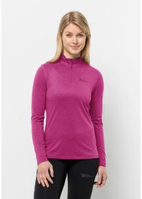 Jack Wolfskin Damen Stehkragenpullover "SKY THERMAL HZ W", pink, Gr. XL, 100% POLYESTER, Pullover