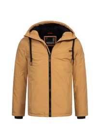 Herren Winterjacke "ASLighty", braun, Gr. XXXL, Alessandro Salvarini, Obermaterial: 100% Polyester, Jacken, innen komplett mit warmem Teddyfell