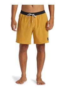 Quiksilver Herren Boardshorts "Original Straight 17"", gelb, Gr. XS, 45% Polyester, 43% Polyester, 8% Baumwolle, 4% Elasthan, Hosen