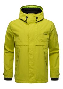 STONE HARBOUR Herren Regenjacke "Zanjaar", grün, modisch, Gr. S, Obermaterial: 100% Nylon, Innenfutter: 100% Polyester, Ärmelfutter: 100% Polyester,