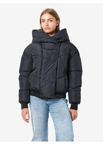 Noisy may Damen Steppjacke "NMTALLY L/S BOMBER JACKET NOOS FWD", schwarz, modisch, Gr. L, unifarben, Web, Steppware, Obermaterial: 100% Polyester,