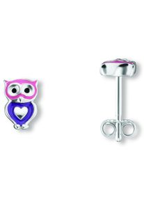 ONE ELEMENT Damen Paar Ohrhänger "Eule Ohrringe Ohrstecker aus 925 Silber", Kinder, Silber 925 (Sterlingsilber), silber, Silber 925 (Sterlingsilber),