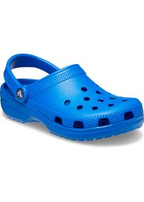 Crocs Herren Clog "Classic", Gr. 38, blau, Croslite, sportlich, Schuhe, Sommerschuh, Gartenschuh, Poolslides, mit typischem Logo