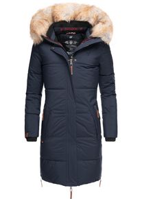 Navahoo Damen Wintermantel "Halina", blau, modisch, Gr. XS, Oberstoff: 100% Polyester, Futter: 100% Polyester, Wattierung: 100% Polyester,
