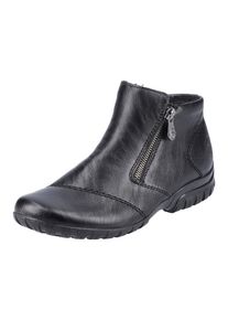 Rieker Damen Winterboots, Gr. 39, schwarz, Lederimitat, sportlich, Schuhe, in sportlicher Optik