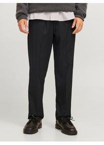 Jack & Jones JACK & JONES Herren Jogginghose "JPSTKANE EDWIN JOGGER NOOS", schwarz, modisch, Gr. XXL, unifarben, Web, Obermaterial: 68% Polyester, 28% Viskose, 4%