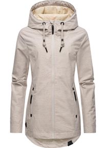 Ragwear Damen Outdoorjacke "Zuzka", weiß, casual, Gr. XS, Außenmaterial: 100% Polyester, Innenfutter: 100% Polyester, Jacken, stylische