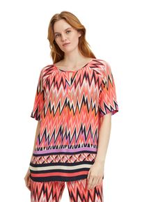 Betty Barclay Damen Schlupfbluse "Betty Barclay Schlupfbluse mit Muster", rot, modisch, Gr. 42, Obermaterial: 100% Viskose., Blusen