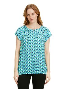 Betty Barclay Damen Schlupfbluse "Betty Barclay Casual-Bluse mit Muster", bunt, modisch, Gr. 40, Obermaterial: 100% Viskose., Blusen