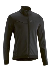 Gonso Herren Fahrradjacke "Silves", schwarz, Gr. S, 100% Polyester, Jacken, Herren Softshell-Jacke, Windjacke atmungsaktiv und wasserabweisend