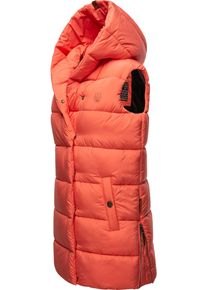 Navahoo Damen Steppweste "Madilynaa", orange, sportlich, Gr. L, Oberstoff: 100% Polyester; Futter: 100% Polyester; Wattierung: 100% Polyester,