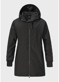 Schöffel SCHÖFFEL Damen Parka "Urban Parka Style Bohorok WMS", schwarz, modisch, Gr. 34, Oberstoff: 100% Polyester; (Membran: Thermoplastisches Polyurethan);
