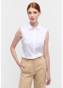 Eterna Damen Hemdbluse "REGULAR FIT", weiß, klassisch, Gr. 50, 95% cotton, 5% Elasthan, Blusen, EASY IRON (bügelleicht)