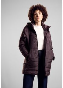 Street One Damen Steppmantel, braun, casual, Gr. 44, unifarben, Stoff, 100% Polyester, Mäntel
