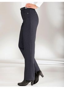 Classic Basics Damen Thermohose, grau, Gr. 215, unifarben, meliert, 100% Polyester, Hosen