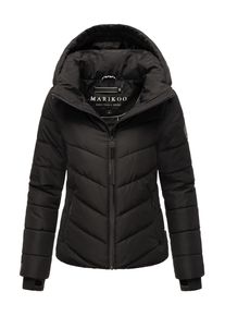 Marikoo Damen Winterjacke "Samuiaa XVI", schwarz, Gr. XXXL, Obermaterial: 100% Polyester; Futter: 100% Polyester; Wattierung: 100% Polyester;