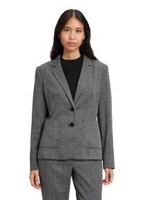 Betty Barclay Damen Kurzblazer "Betty Barclay Blazer-Jacke langarm", schwarz, modisch, Gr. 38, Obermaterial: 60% Polyester, 39% Viskose, 1% Elasthan.
