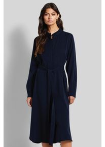 Bugatti Damen Blusenkleid, blau, Gr. 36, unifarben, 100% Lyocell, Kleider, besonders sanft zur Haut