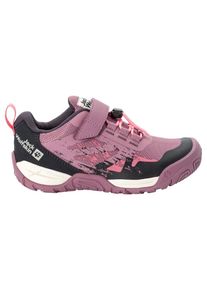 Jack Wolfskin Kinder Sneaker "VILLI ACTION LOW K", Gr. 31, rosa, Main Material Second Material: 100% Polyamide; Lining: 100% Polyamide; Sole: 100%