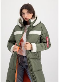 Damen Winterjacke "Alpha Industries Women - Cold Weather Jackets", grün, Gr. XS, Alpha Industries, Obermaterial: 100% Polyester, Futter: 100%