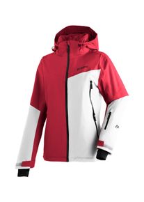 Maier Sports Damen Skijacke "Nuria", rot, Gr. 42, 100% Polyester, Jacken, Damen Winterjacke, wind- und wasserdicht, 3 RV-Taschen, Regular Fit