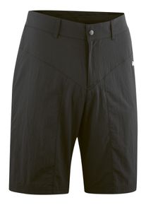 Gonso Herren Fahrradhose "Citivo", schwarz, Gr. M, 100% Polyamid, Hosen, Herren Radhose kurz, Radlerhose mit Sitzpolster, Tight Fit