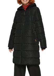 QS Damen Steppjacke, schwarz, casual, Gr. XXL, unifarben, Steppware, Obermaterial: 100% Polyester. Futter: 100% Polyester, Jacken, mit Kapuze