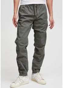 Blend Herren Stoffhose "BHNIMBU pants", grau, modisch, Gr. L, unifarben, Web, Obermaterial: 97% Baumwolle, 3% Elasthan, Hosen, mit Kordelzug und