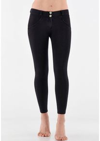 Freddy Damen Jeggings "WRUP4 SUPERSKINNY", schwarz, casual, Gr. XL, Web, Obermaterial: 81% Baumwolle, 19% Elasthan, Hosen, mit Lifting & Shaping