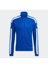 Herren Trainingsjacke "SQ21 TR JKT", blau, sportlich, Gr. XXXL, adidas Performance, clean, Obermaterial: 100% Polyester, Jacken