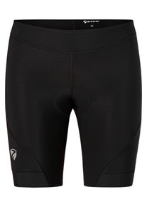 Ziener Damen Radhose "NELA X-GEL", schwarz, Gr. 44, Obermaterial: 80% Nylon (recycelt), 20% Elasthan (recycelt);, Hosen