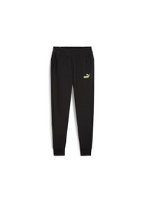 Puma Herren Trainingshose "ESS+ 2 COL LOGO PANTS TR CL", schwarz, sportlich, Gr. S, unifarben, Sweatware, Obermaterial: 68% Baumwolle, 32% Polyester,