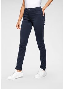 Laura Scott Damen Jerseyhose, blau, feminin, Gr. 46, Milano Rib, Obermaterial: 76% Polyester, 20% Viskose, 4% Elasthan, Hosen, in Kurz und Langgrößen