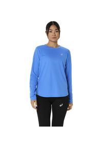asics Damen Laufshirt "asics CORE LS TOP"blau coast, sportlich, Gr. XL, Obermaterial: 100% Polyester, Shirts