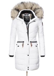 Navahoo Damen Steppmantel "Paula", weiß, modisch, Gr. S, Oberstoff: 100% Polyester, Futter: 100% Polyester, Wattierung: 100% Polyester, Ärmelfutter: