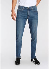 AJC Herren Comfort-fit-Jeans, blau, modisch, Gr. 33, unifarben, Denim/Jeans, Obermaterial: 84% Baumwolle, 14% Polyester, 2% Elasthan, Jeans, im