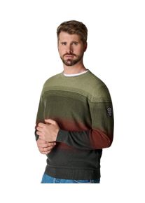 Casamoda Herren Strickpullover "Casamoda Pullover gestreift", grün, Gr. XXL, 100% Baumwolle, Pullover