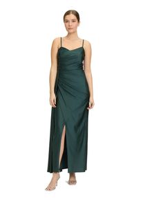 Vera Mont Damen Abendkleid "Vera Mont Abendkleid mit Schmucksteinen", grün, feminin, Gr. 38, Jersey, Obermaterial: 81% Polyamid, 19% Elasthan.