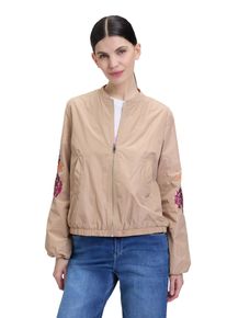 Cartoon Damen Jackenblazer "Cartoon Blouson mit Pailletten", braun, casual, Gr. 34, Obermaterial: 100% Polyester., Blazer, Pailletten