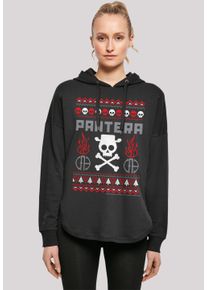 F4NT4STIC Damen Sweatshirt "Pantera Weihnachten Christmas", schwarz, casual, Gr. S, Obermaterial: 100% Baumwolle, Sweatshirts, Musik, Band, Logo